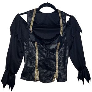 California Costumes Goth Style Top Women’s Size Small Halloween Costume